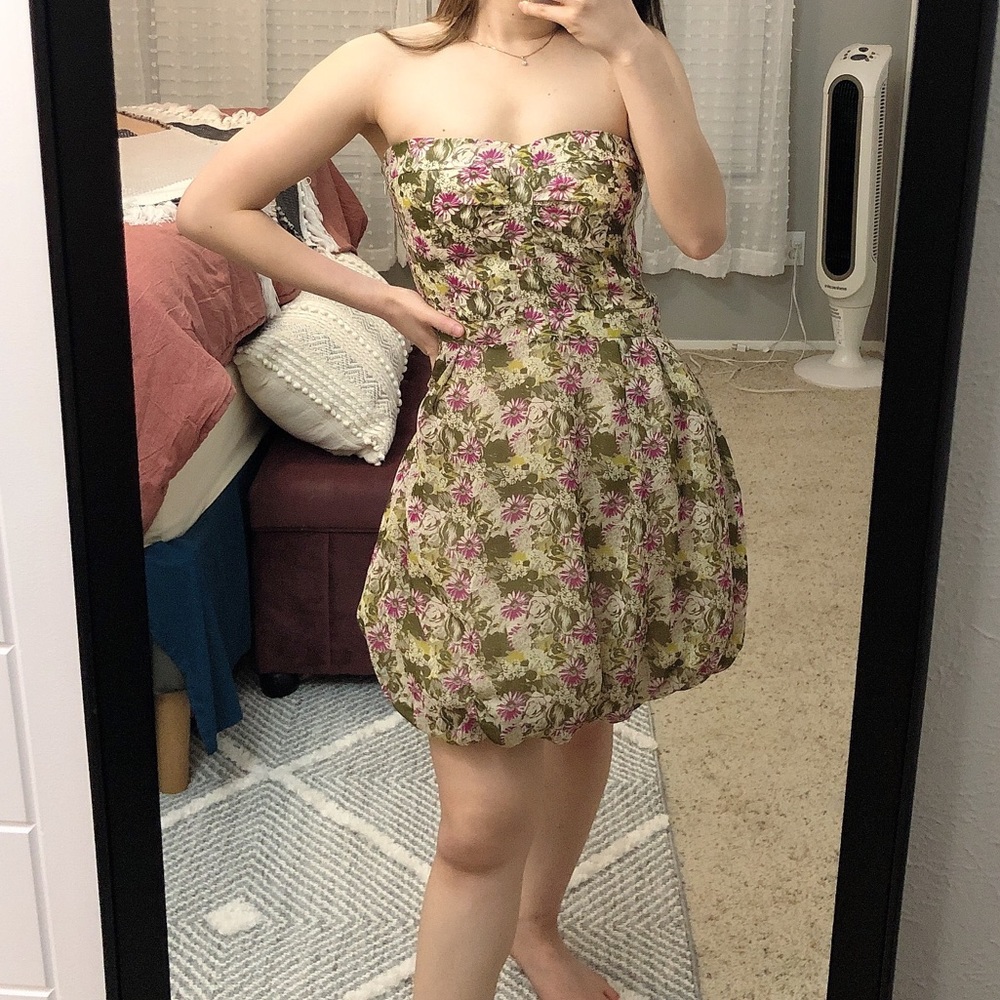 Floral mini dress